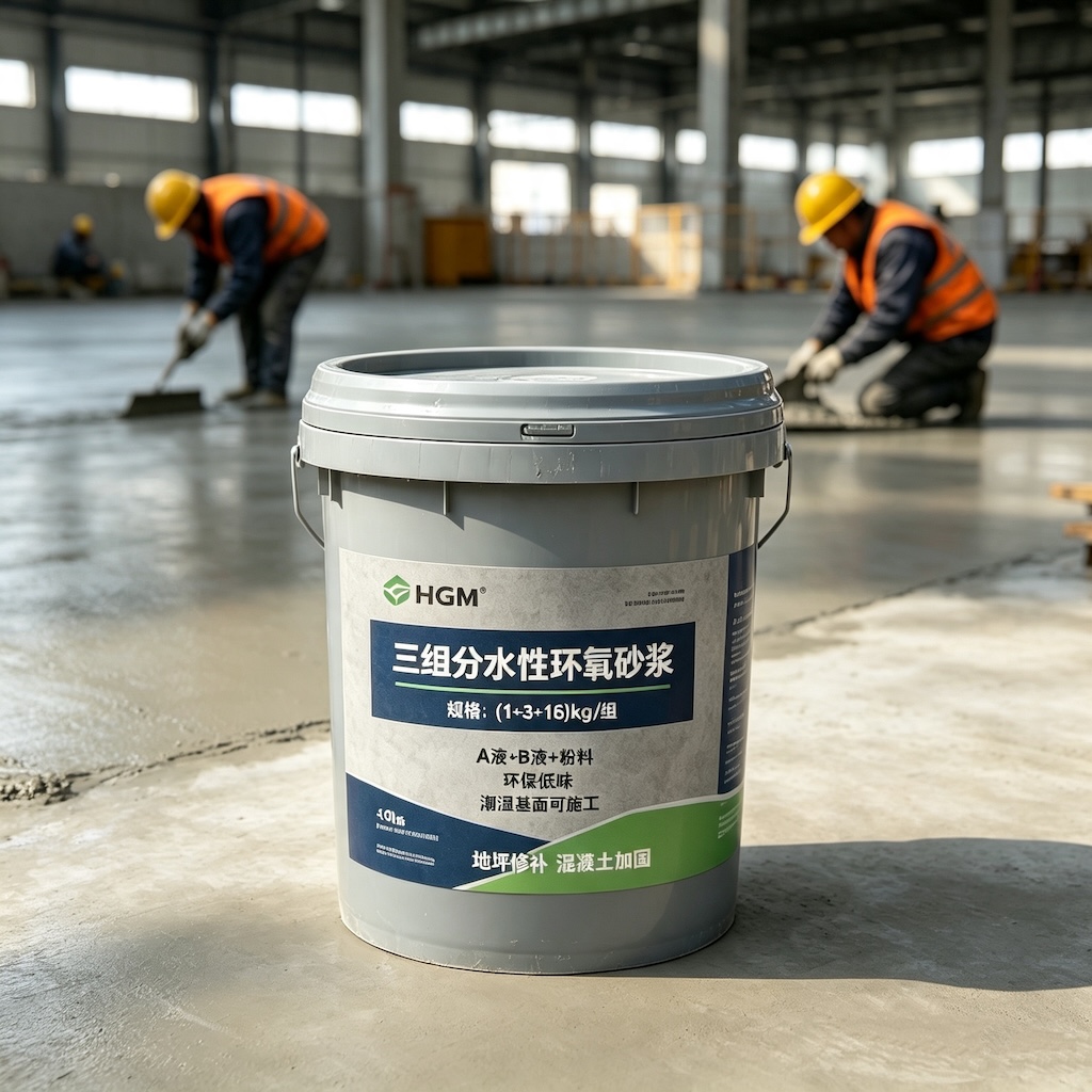 奉贤三组份水性环氧砂浆